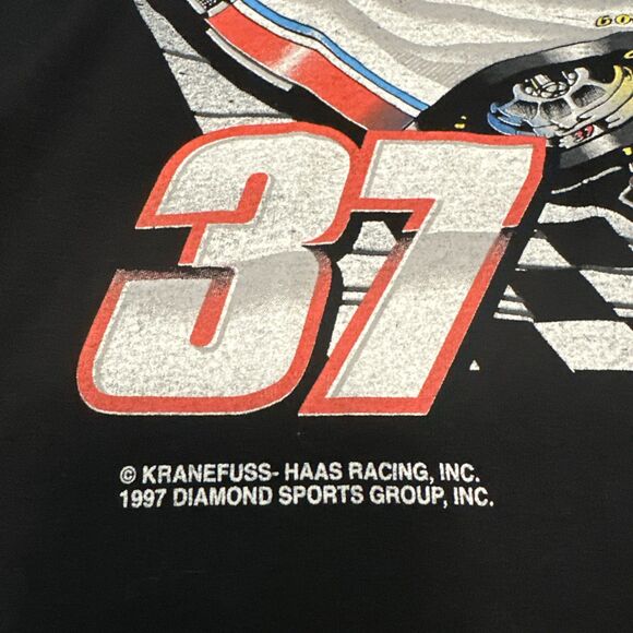 Vintage 1997 Jeremy Mayfield K-Mart/R.C. Cola Racing NASCAR T-Shirt Large - Picture 3 of 8